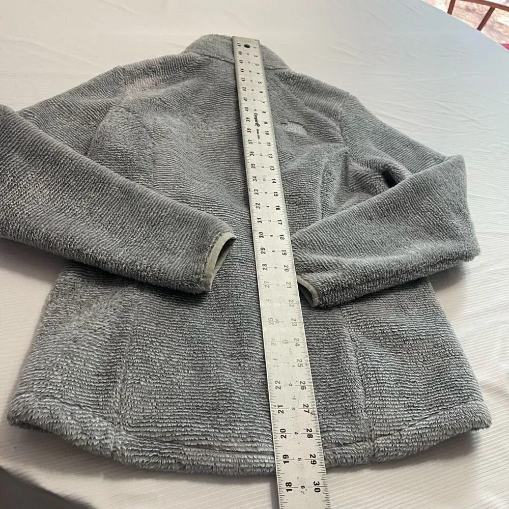 The North Face Grey Osito Women’s Fleece Jacket Size Medium